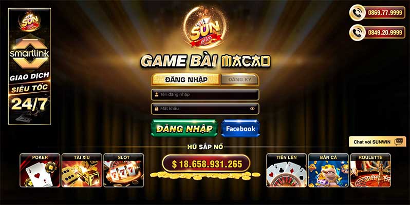 cổng game sunwin