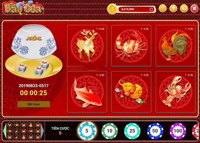 xúc xích bầu cua online