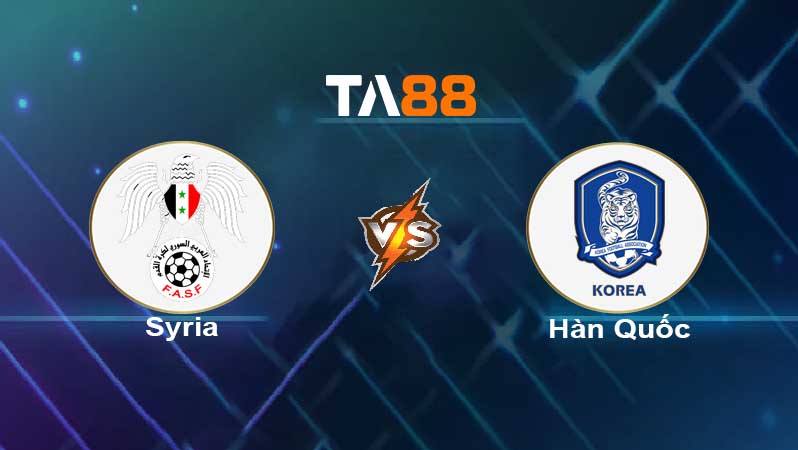 Soi kèo Syria vs Hàn Quốc 