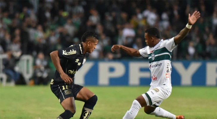 Santos vs America MG