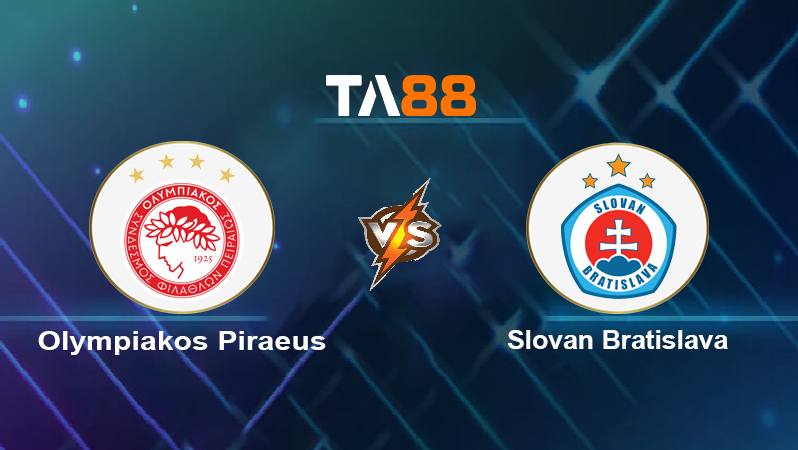 Soi kèo Olympiakos Piraeus vs Slovan Bratislava