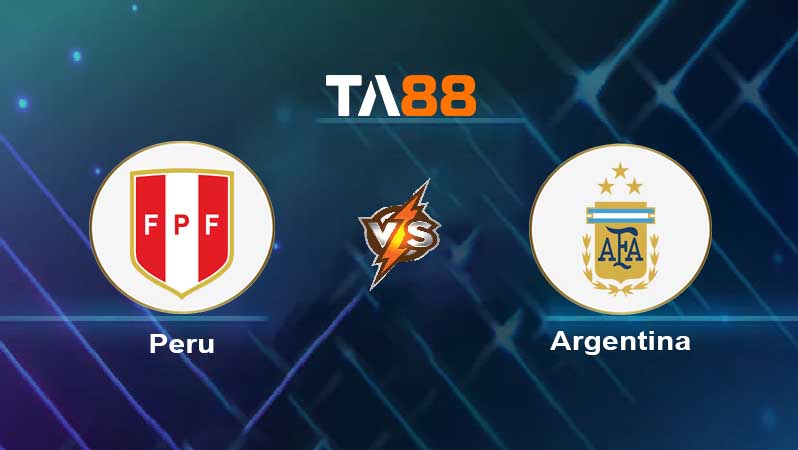 Soi kèo Peru vs Argentina 