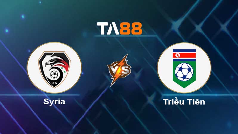 Soi kèo Syria vs Triều Tiên 